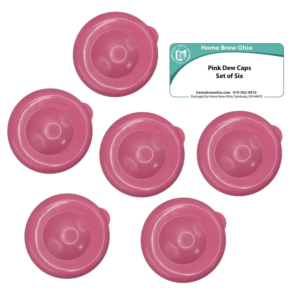 Home Brew Ohio Pink Dew Cap (6 Caps)