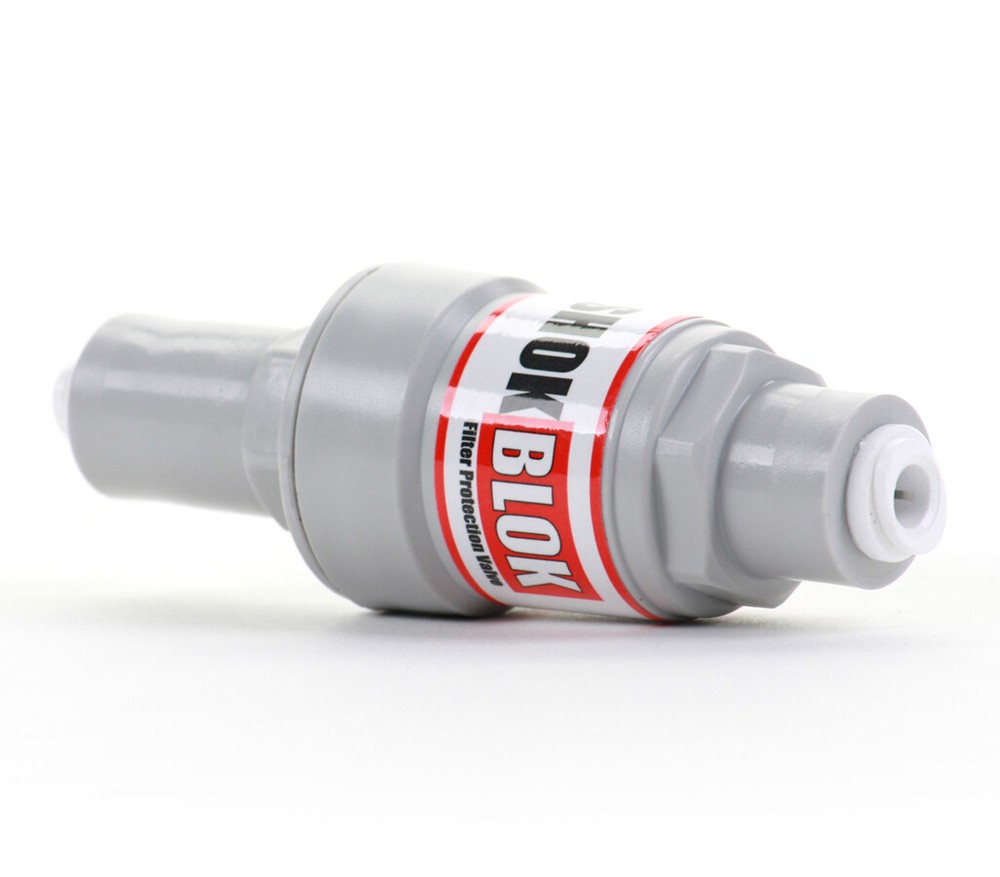 Pressure Regulator Protection Valve for RO & Filter Systems, 1/4" QC, 70 PSI