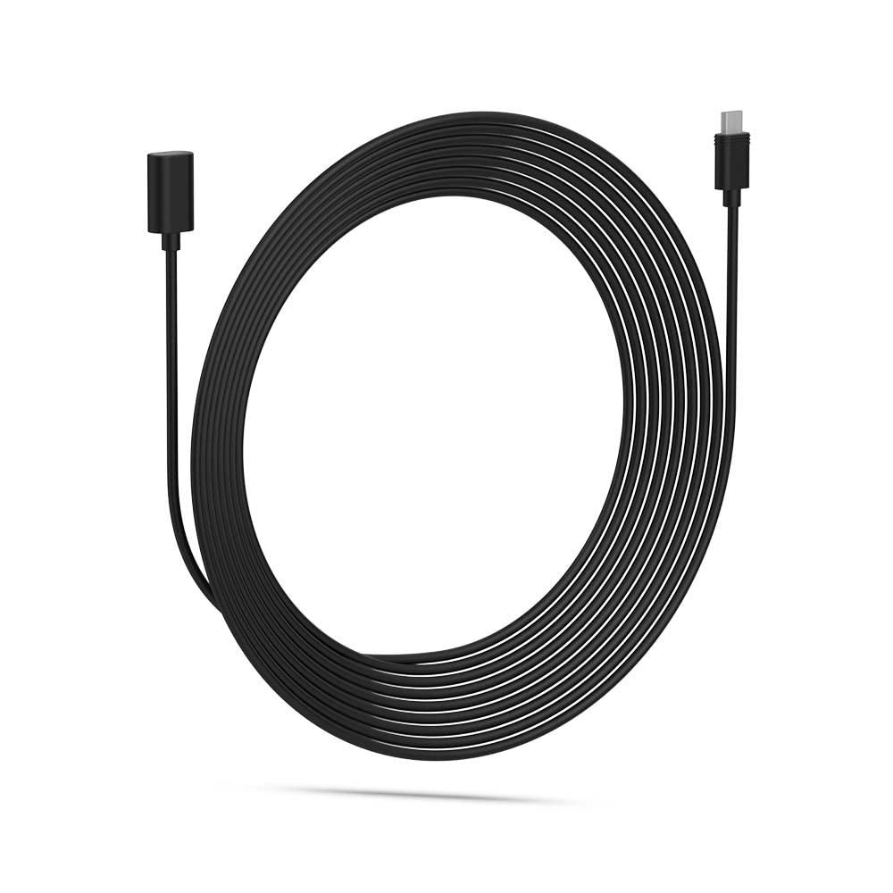 Solar Panel 13 Foot Extension Cable — Black