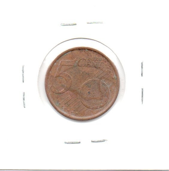 Euro Coin 5 Cents 2000 Spain