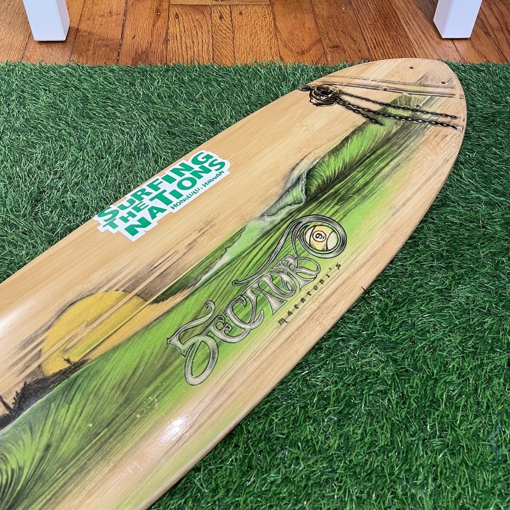 Sector 9 Macaronis Bamboo Collection Longboard World Class Surf Breaks
