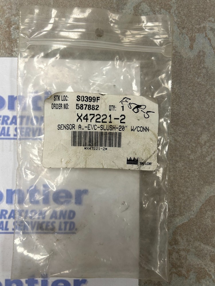 Sensor A-Evc-Slush-20inX47221-2 - Taylor slush machine