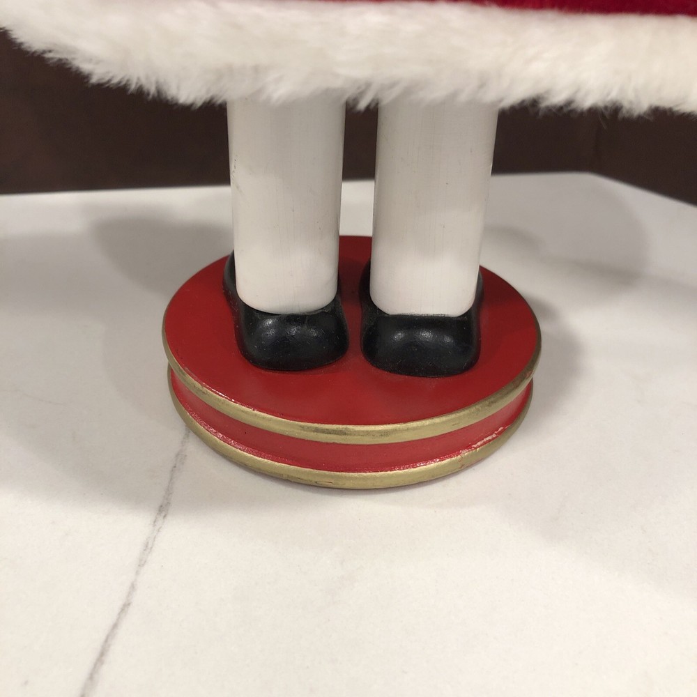 Nutcracker Cape Feather Hat Count Down Blocks on Tray 16”