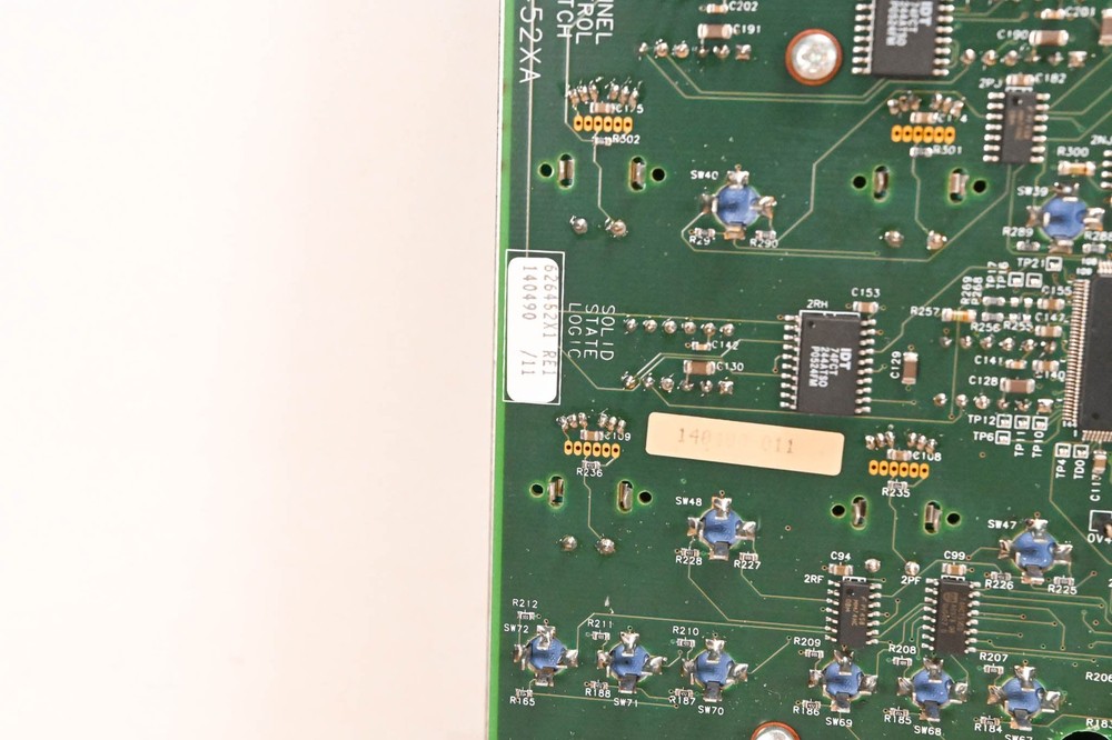 Solid State Logic C300 HD Channel Control Switch Panel CG01U0Y