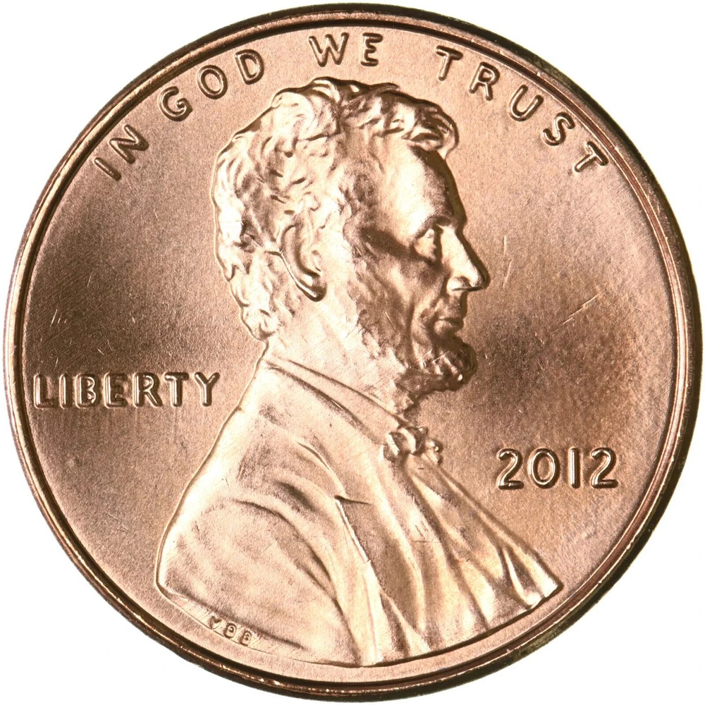 2012 P Lincoln Shield Cent (BU) Brilliant Uncirculated