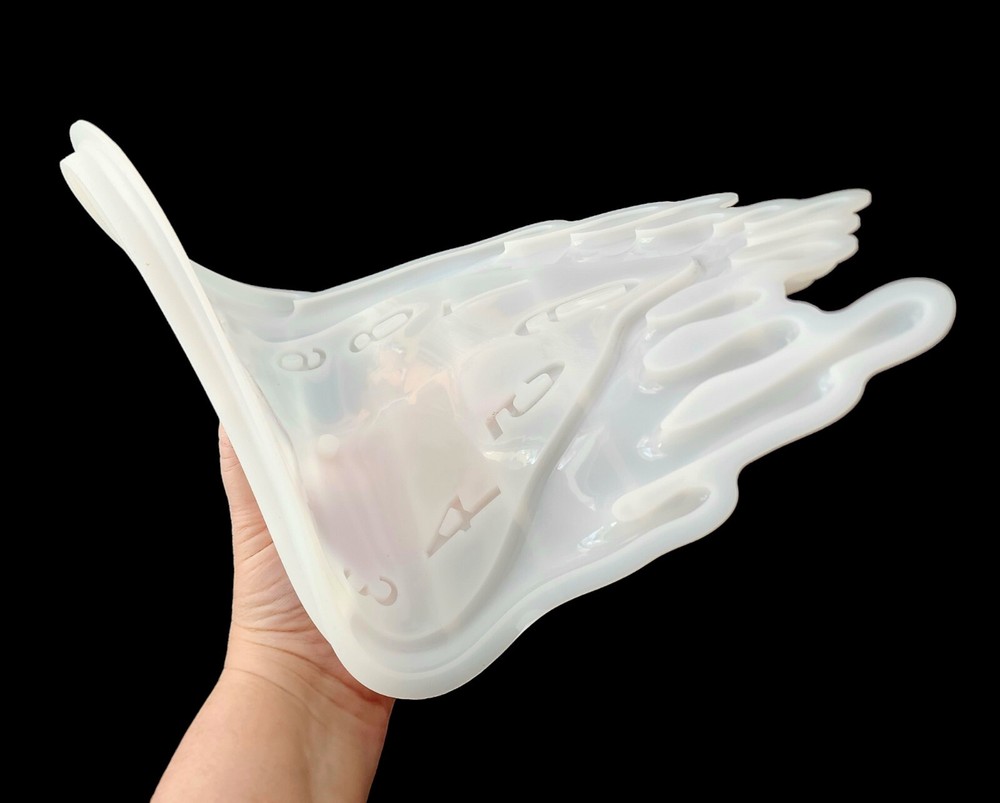 Melting CLOCK Silicone Mold AU