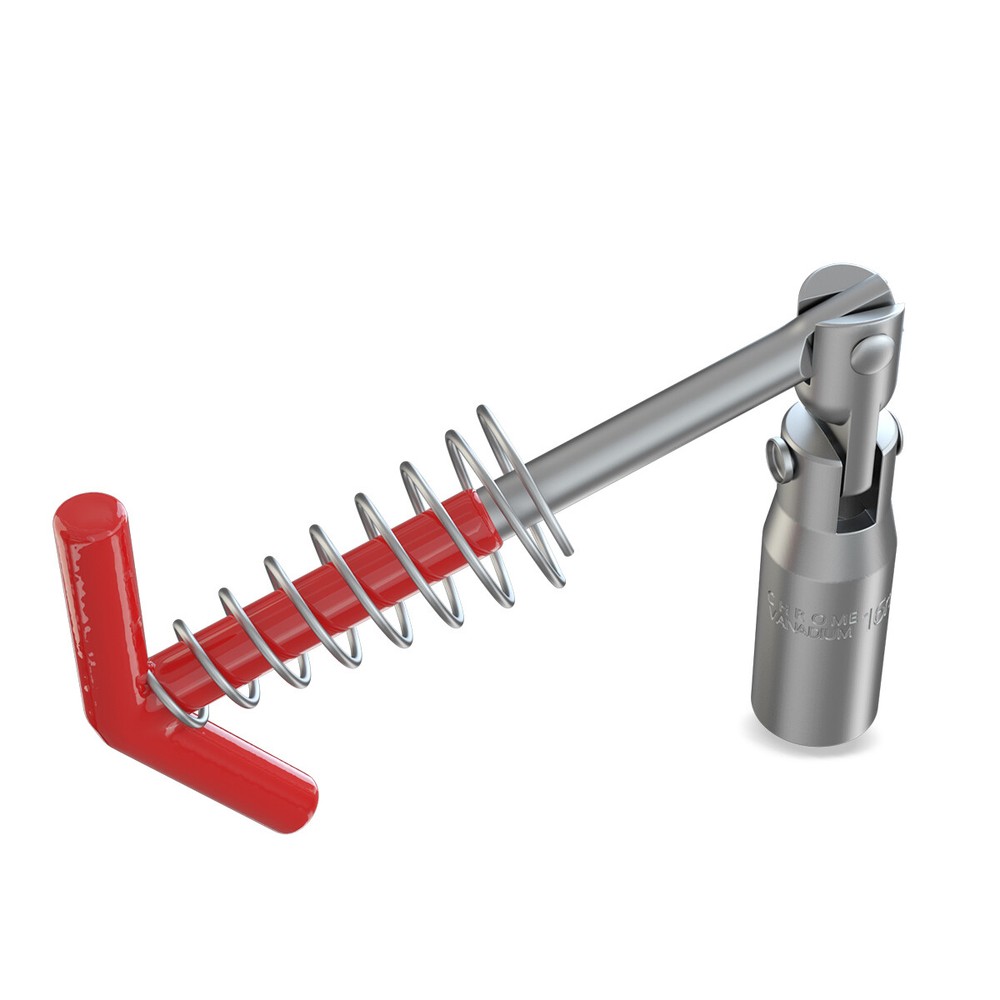 Spark Plug Removal Tool 16mm 5/8" T-Handle Flexible Spanner Socket