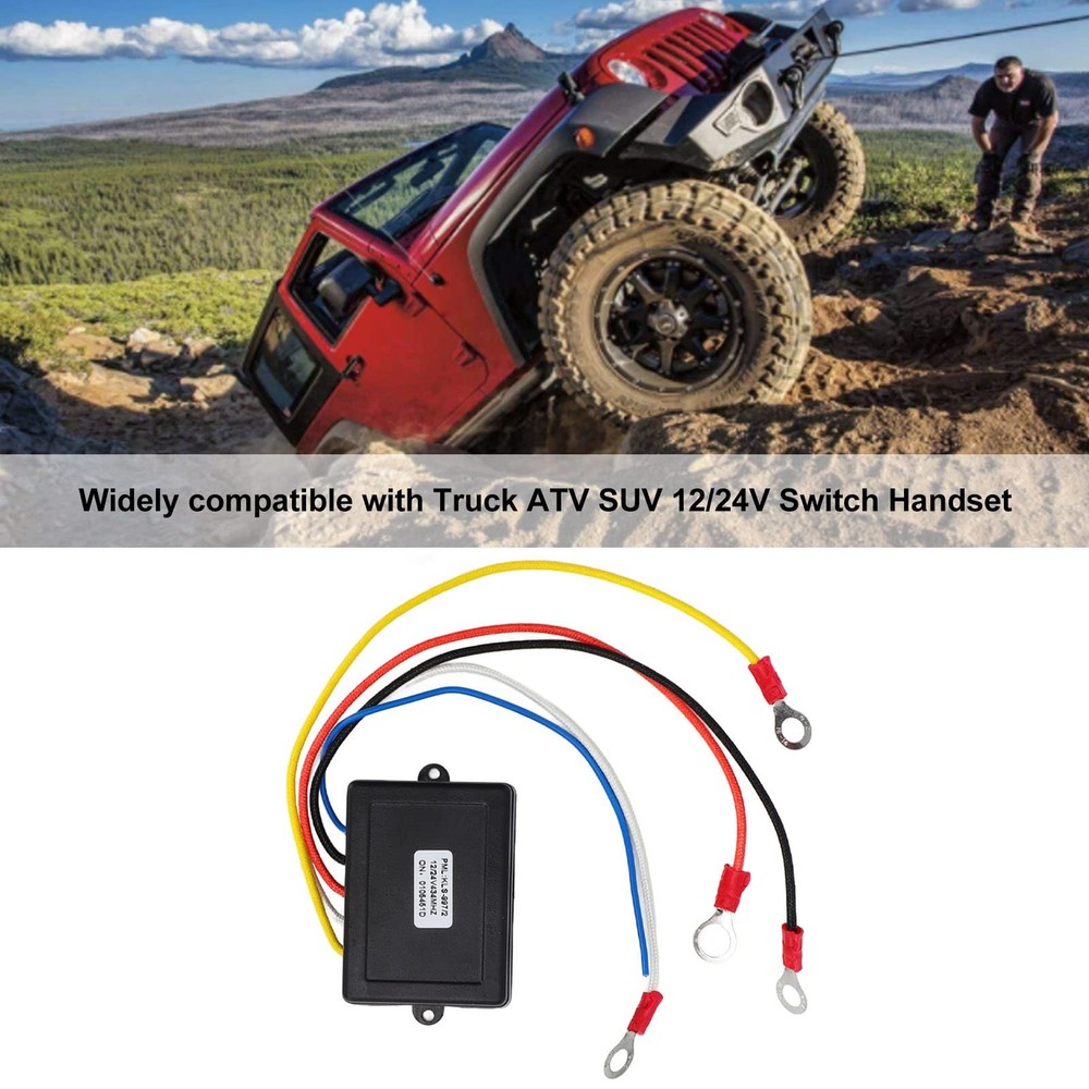 Wireless Winch Remote Control Kit, Wireless Winch Controller Universal for