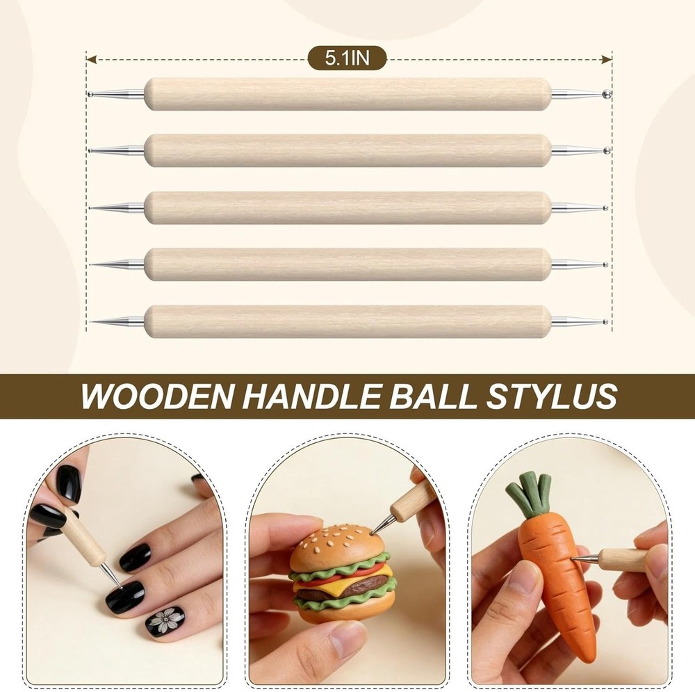 YEYETUO 27PCS Pottery Clay Sculpting Tools Kit