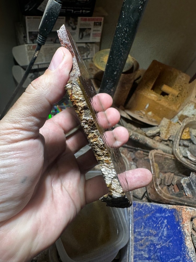 Dinosau bone rough **hxtled slab.