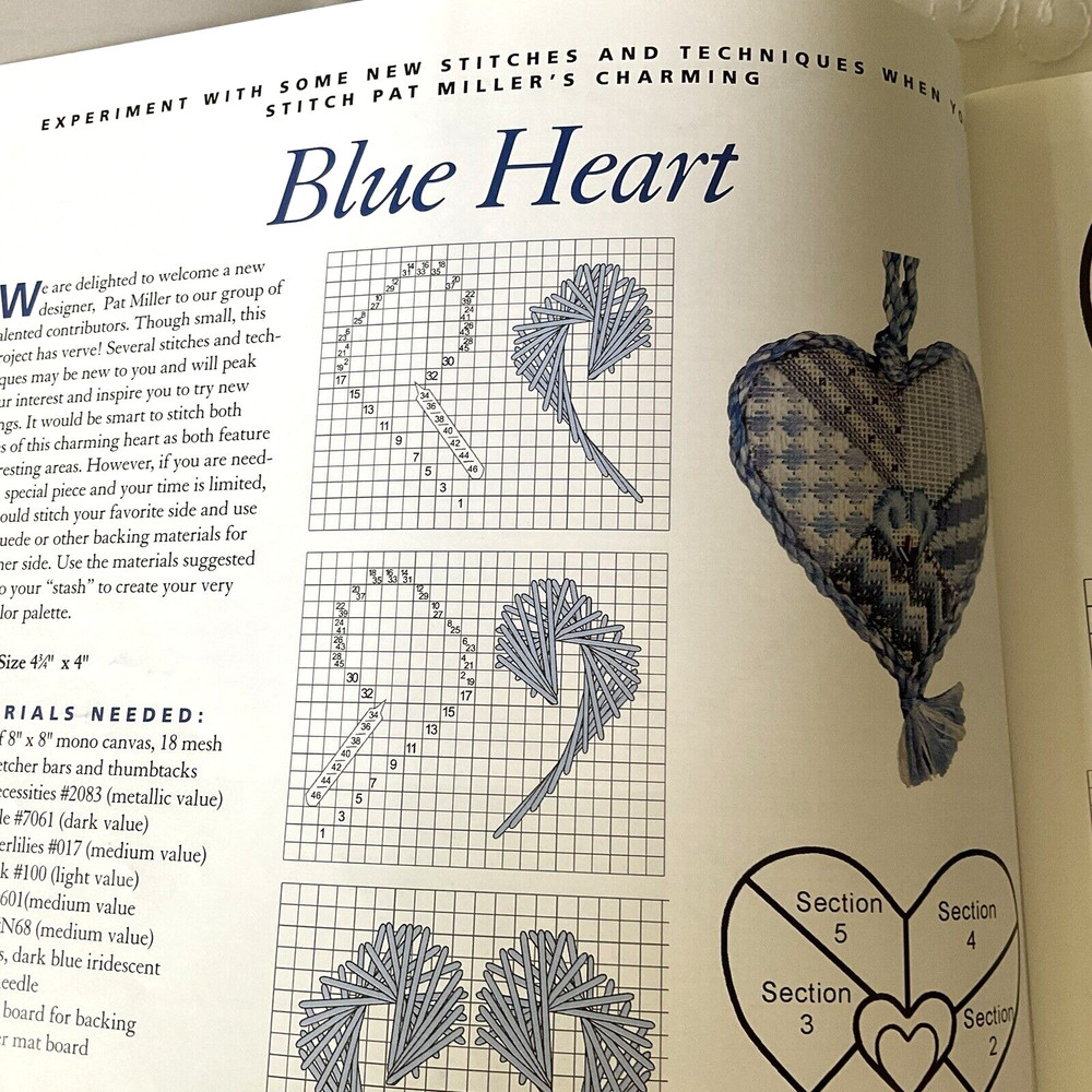 Needlepoint Now Magazine Back Issue July August 2007 Volume IX No 4 Great Charts