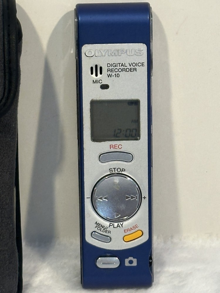 Olympus Digital Voice Recorder W-10 With Case
