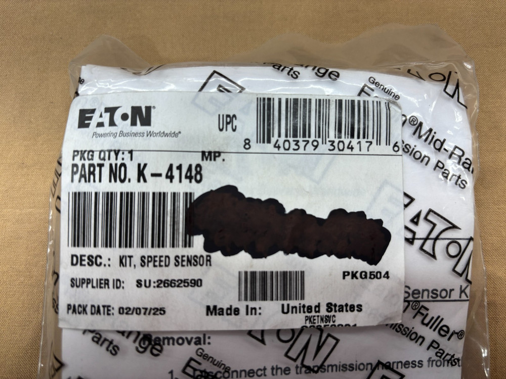 Genuine Eaton K-4148 Replacement Speed Sensor Kit Automatic Transmission