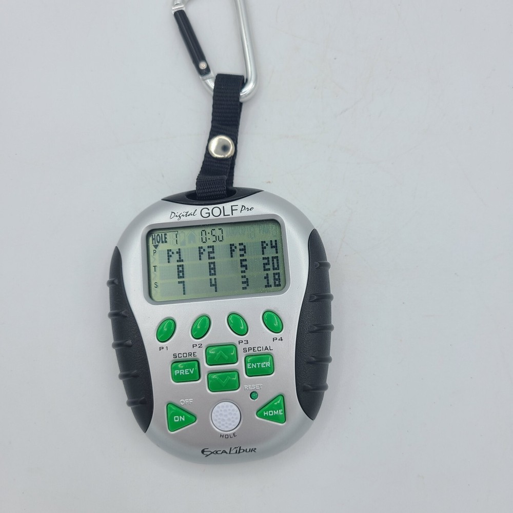 Excalibur Digital Golf Pro Scoring System Model No 468-CS-RS Works