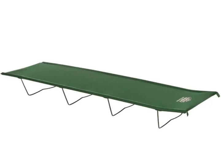 Kamp-Rite Compact Lightweight Camping Cot Indoor Outdoor Sleeping Bed Green