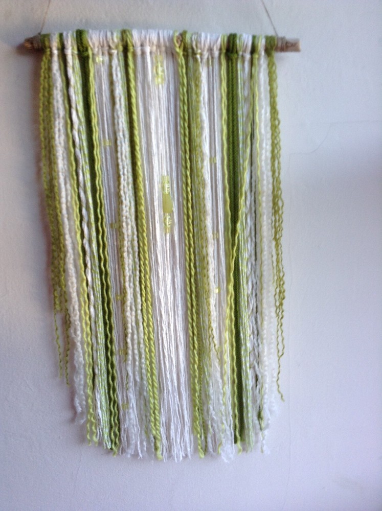 Macrame boho yarn art wall hanging  Home Decore  hand made