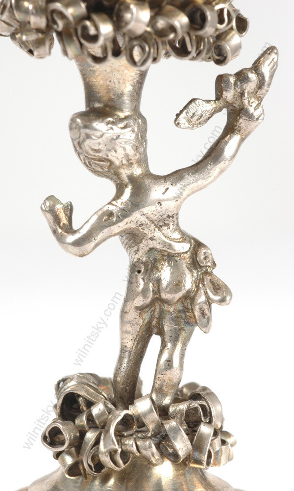 "German silver cup in Baroque style" 19th century