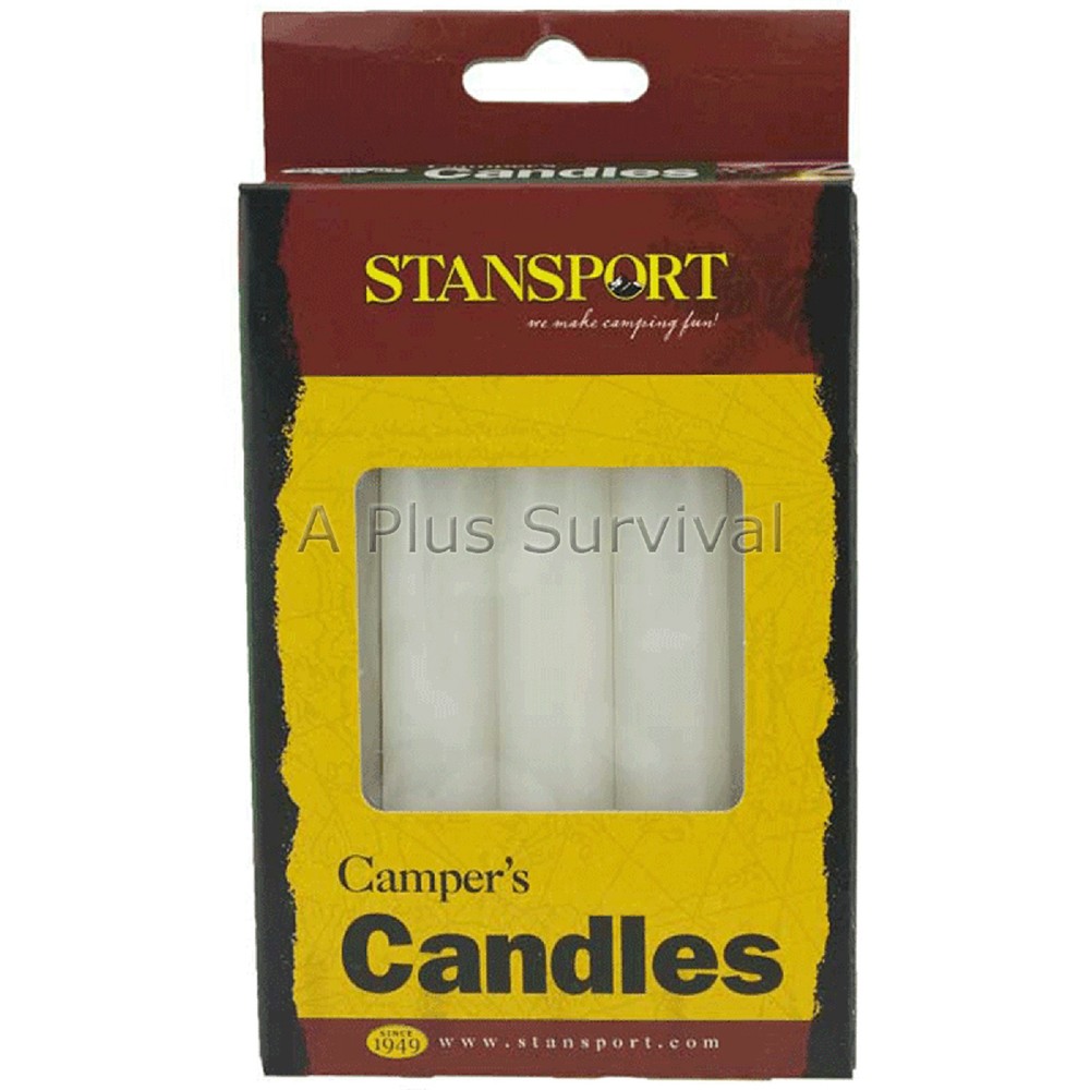 Slow Burning Emergency Candles - 5 Pack for Lanterns