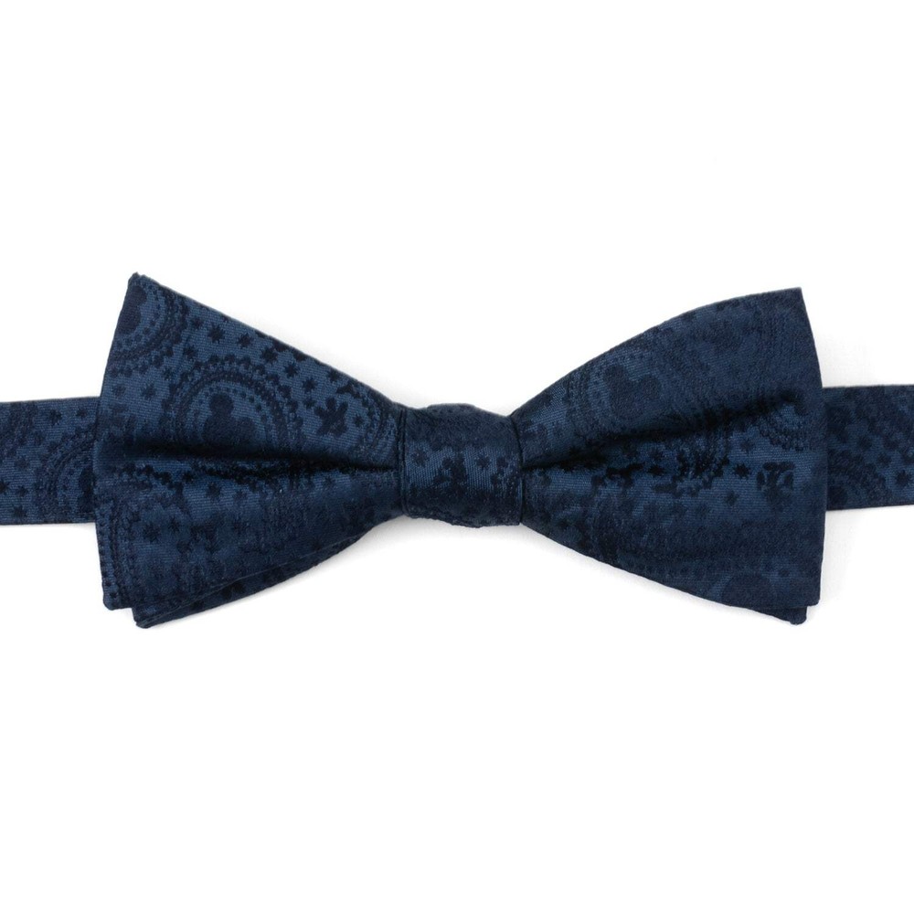 Disney Mickey Mouse Navy Paisley Bow Tie