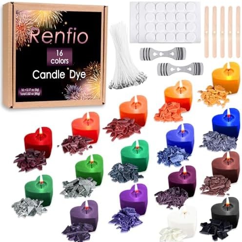 Candle Making Dye Chips Colors