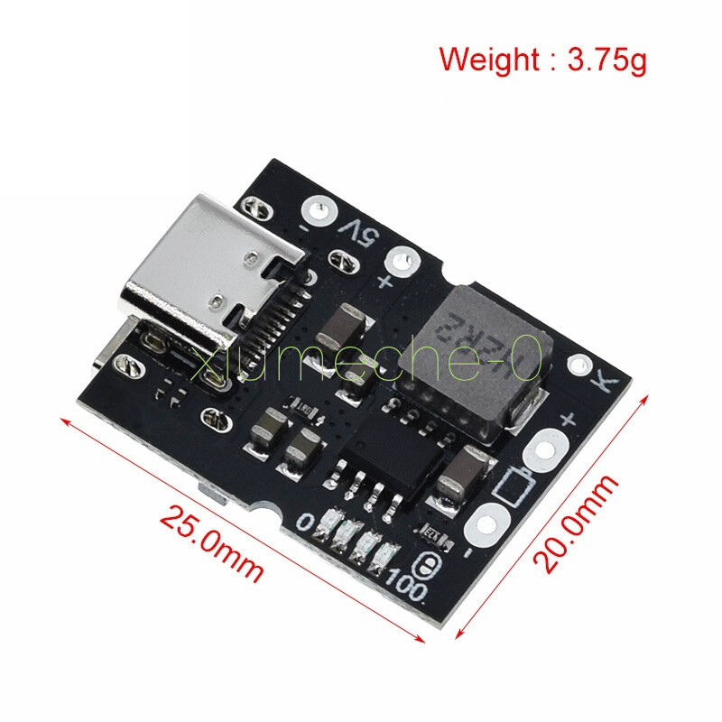 Lithium Battery Charging Protection 5V 2A Boost Converter Step-Up Power Module E