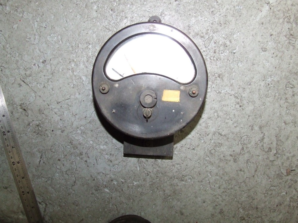 ammeter old large steampunk