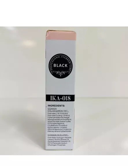 Eyelash & Eyebrow Tint Black Eyelash & Brow Tint/Developer 7ml