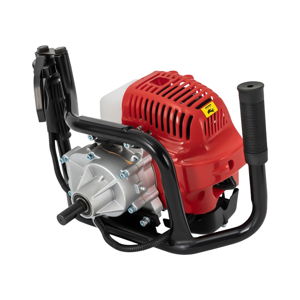 2-Stroke Post Hole Digger Engine, 52CC Gas Powered Earth Auger, NO Drill Bits