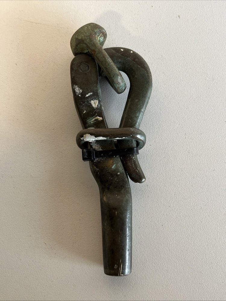 Large 4-1/2"L Bronze Pelican Hook 5/16" LH Threaded-TWO AVAILABLE