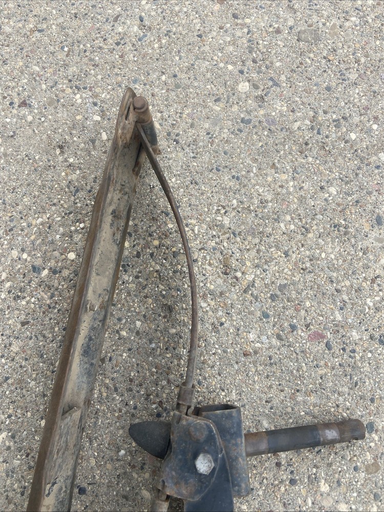 John Deere Spitfire 340 skis Snowmobile