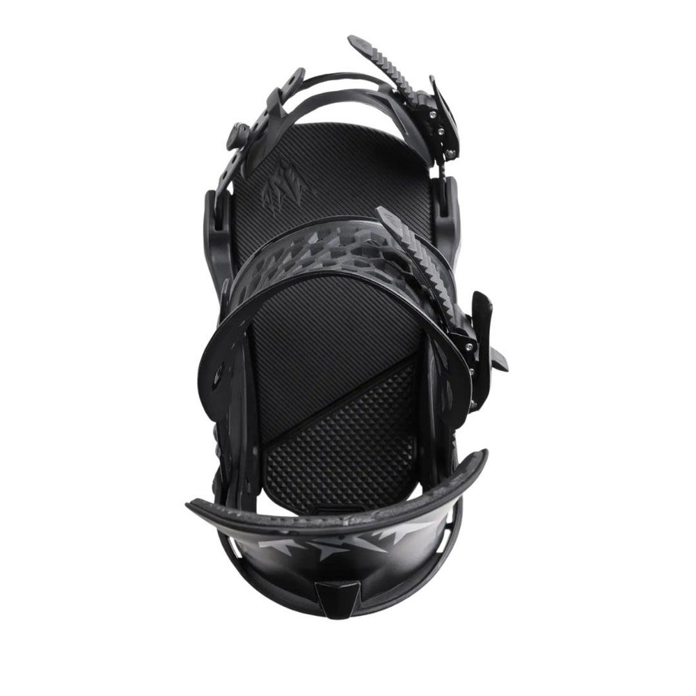 Jones Meteorite Men's Snowboard Bindings, Eclipse Black, Medium MY25