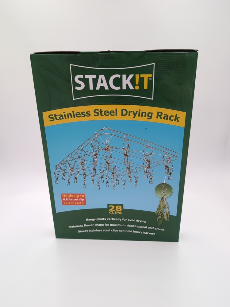 STACK!T 28 Clip Stainless Steel Drying Rack