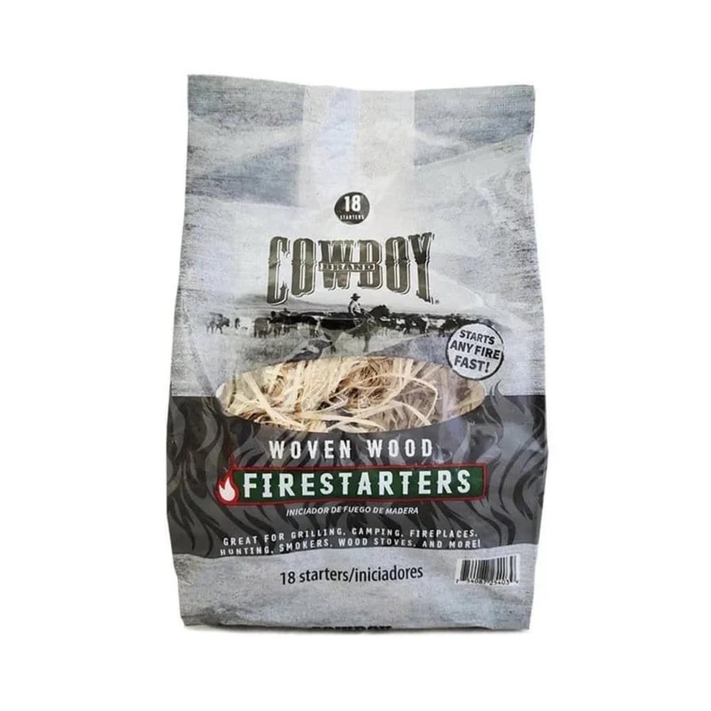 Cowboy Woven Wood Firestarter 1 Pack