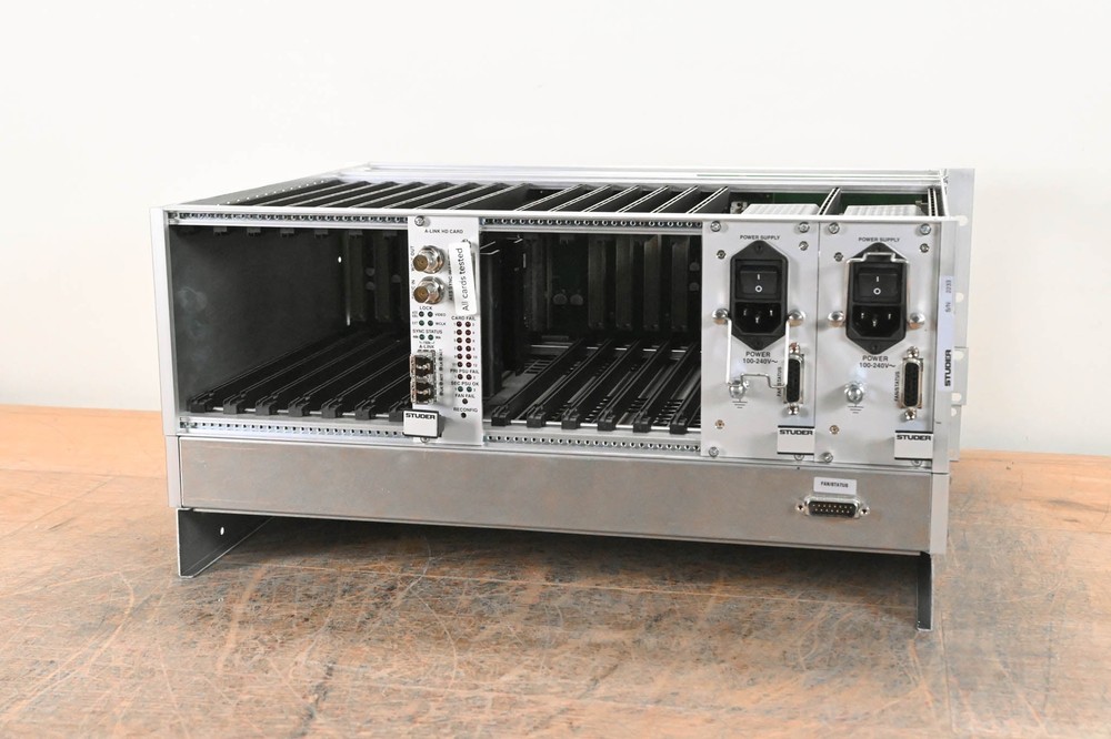 Studer D23m I/O System w/ A-Link HD Card, Fan Module, and Filter Module CG01BZN