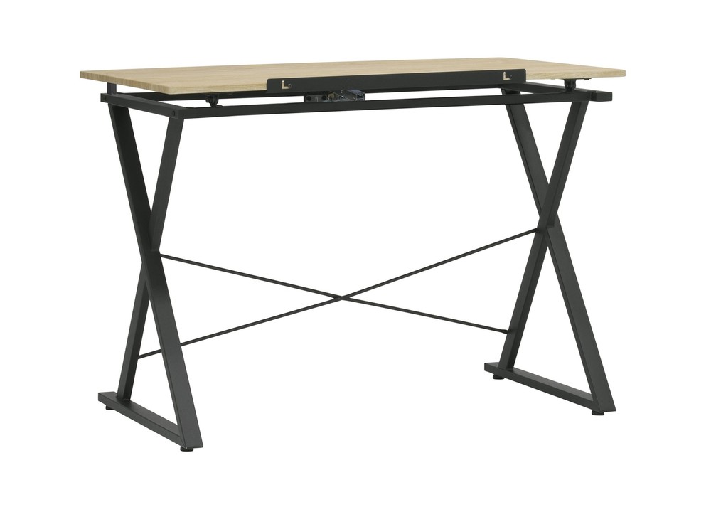 SD STUDIO DESIGNS Axiom II Drawing 42" Wide Adjustable Top Drafting Table, Gr...