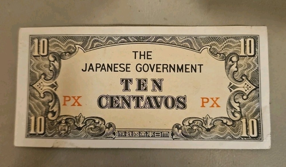Philippines 10 Centavos Note