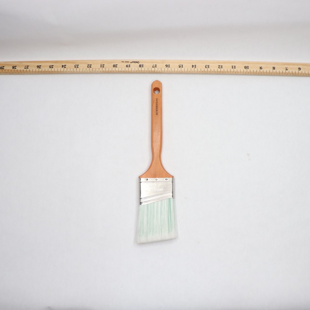 Angled Paint Brush Polyester Brown 2-1/2" 1009810341