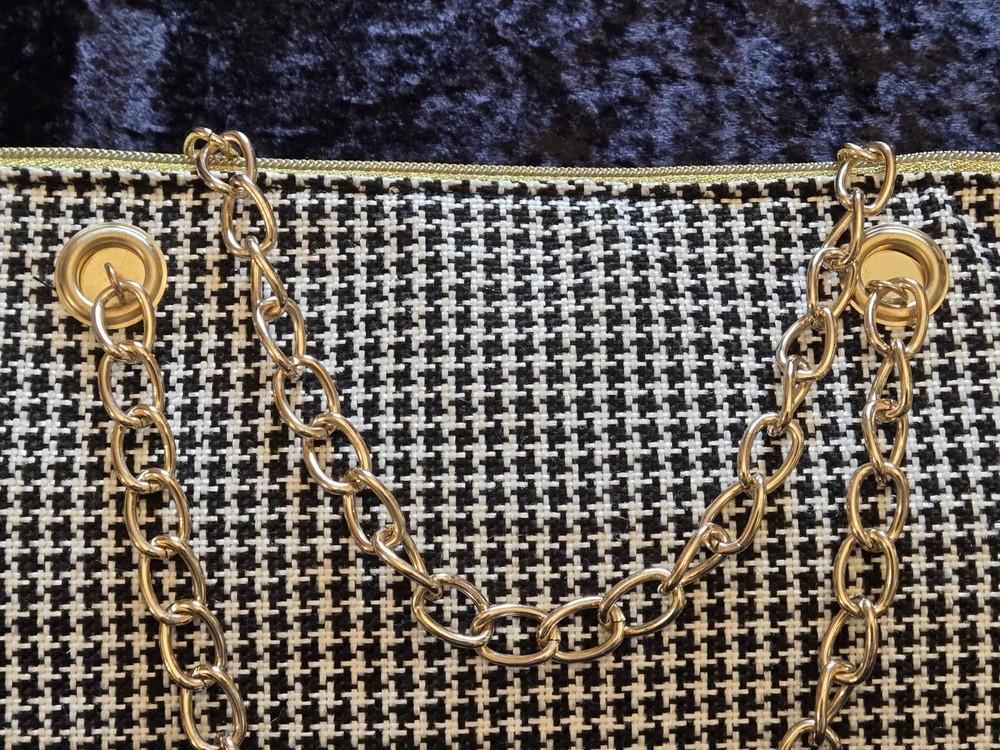 Houndstooth Wine Cooler Bag (D23)