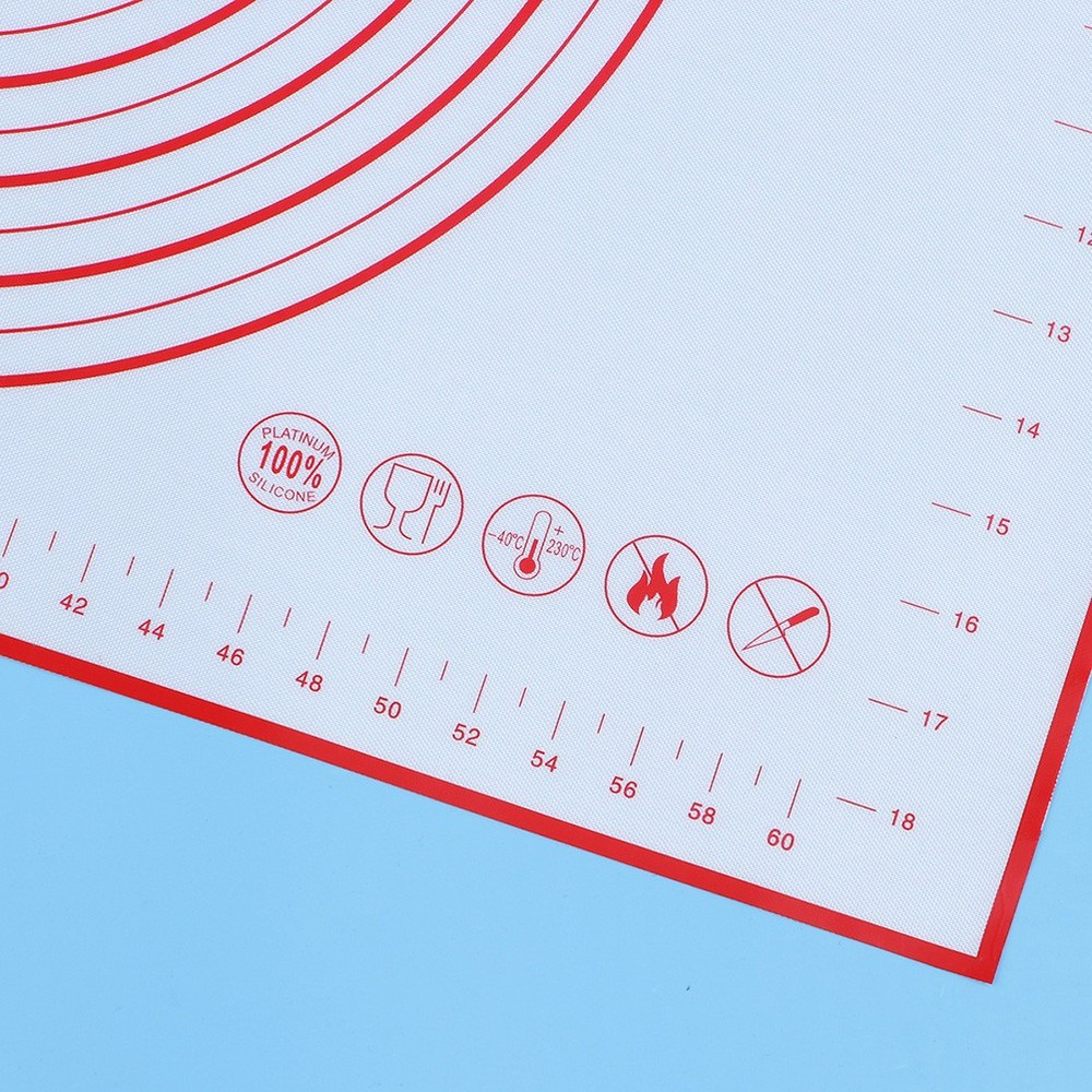 Multi Purpose Baking Mat Non-stick Silicone Mats with Measurements