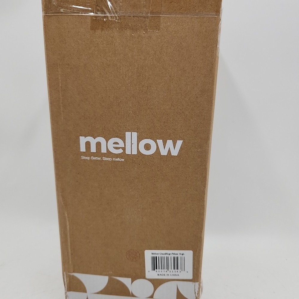 NEW Mellow CloudAlign Pillow HIGH Cooling Hypoallergenic Antibacterial