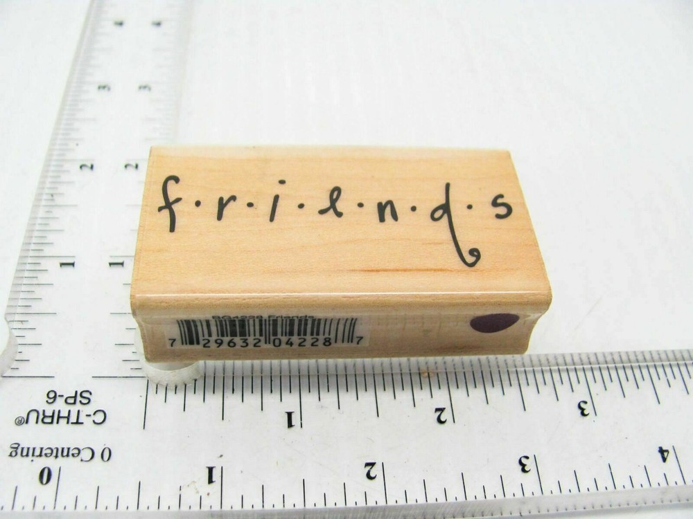 Friends Rubber Stamp - Stamp Set A735
