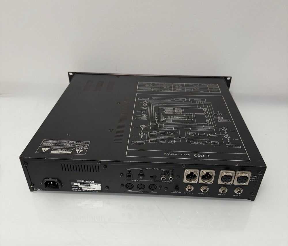 Roland E-660 Digital Stereo Parametric Mastering EQ