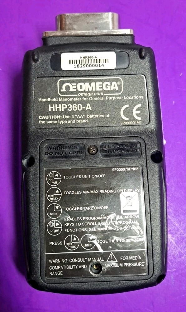 OMEGA HHP-360 Digital Gauge