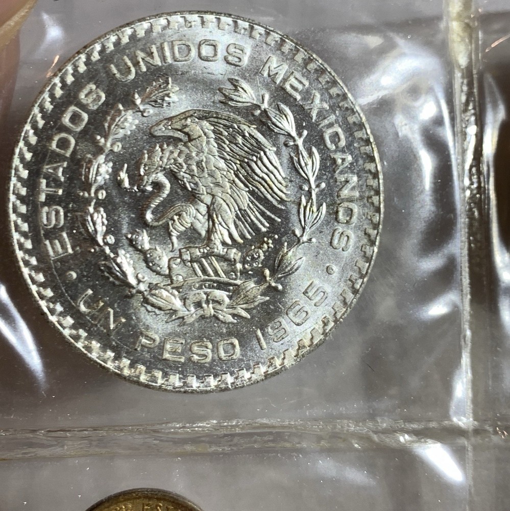 1965 MEXICO MINT SET, UNC