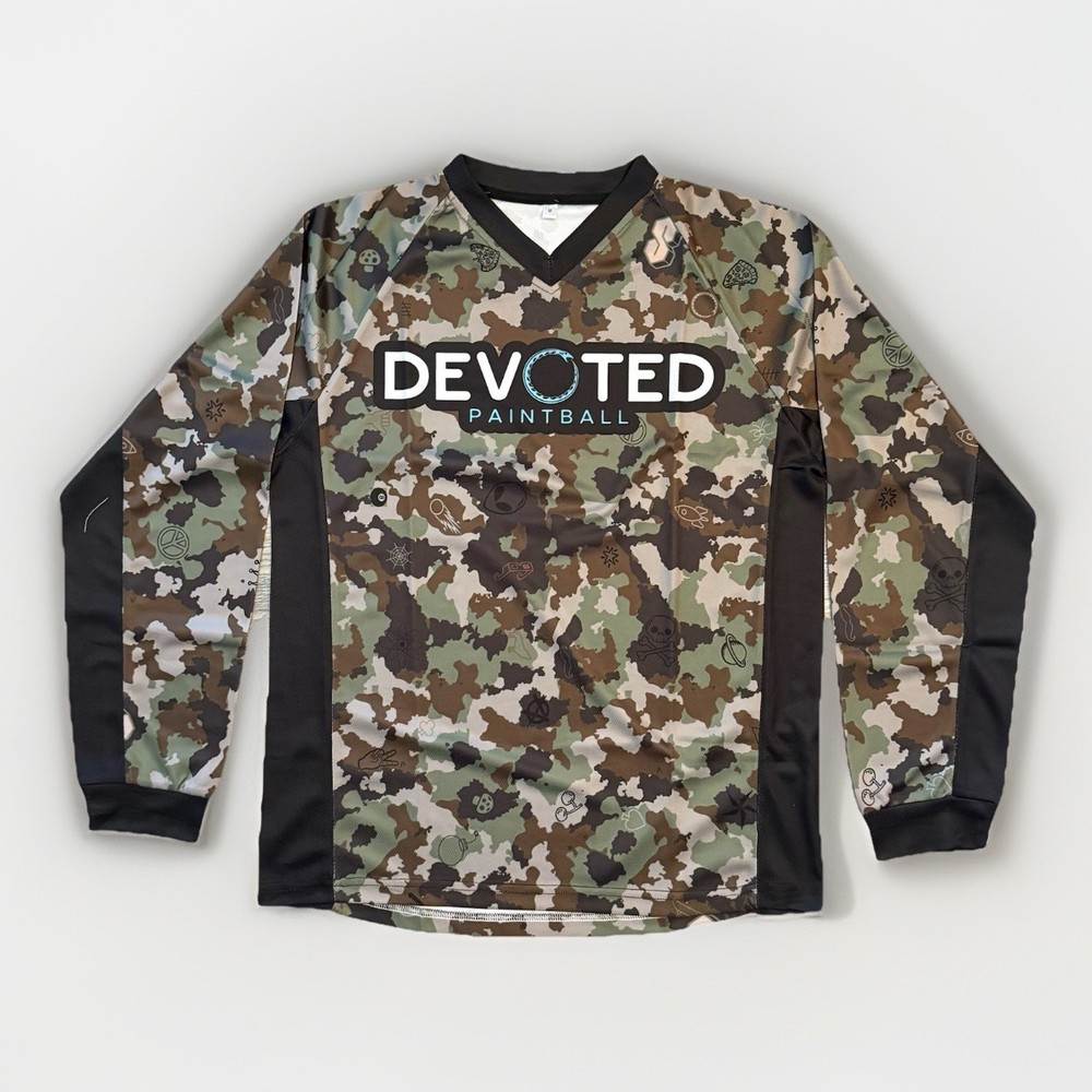 Devoted Paintball Camo Retro Jersey (M)