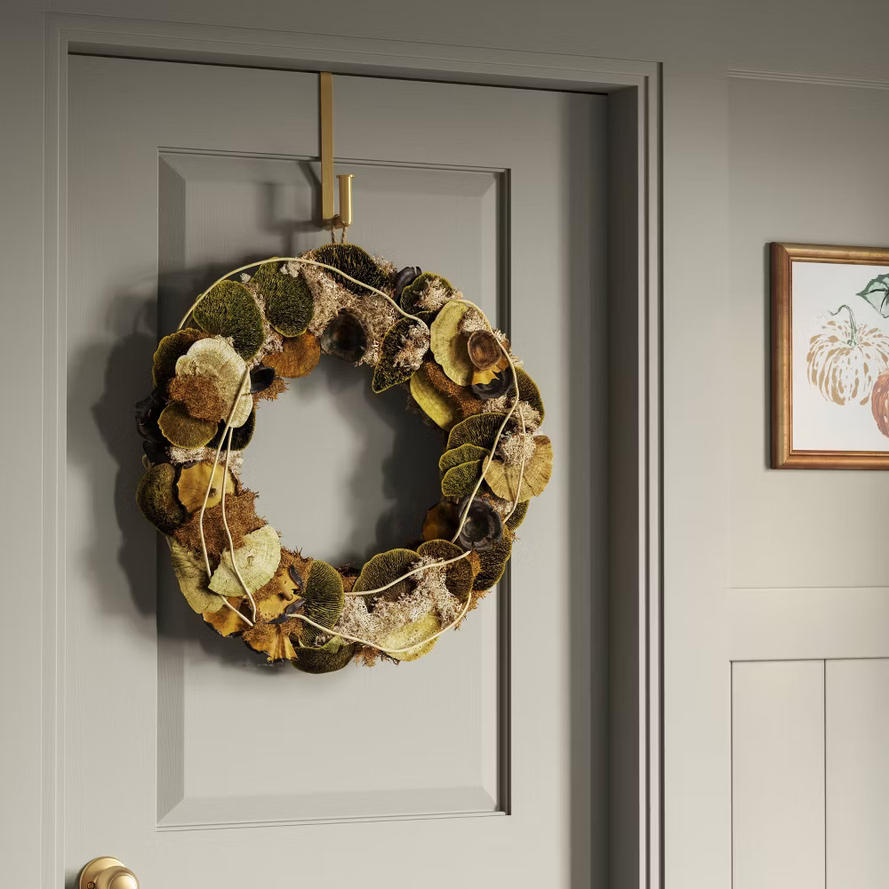 Mushroom Preserved Wreath - Threshold