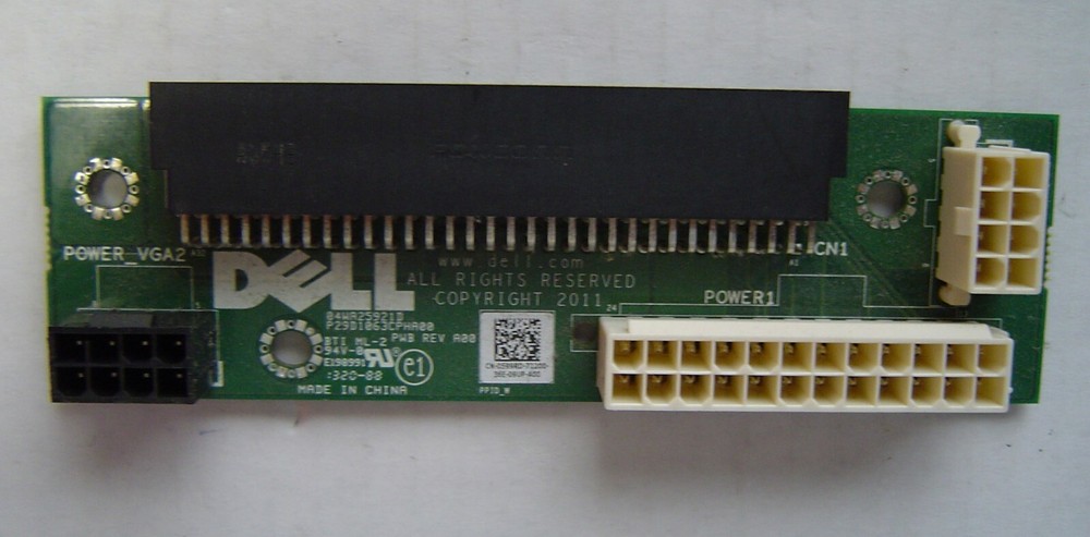 GENUINE Dell Precision T3600 Power Distribution Backplane Board 599RD