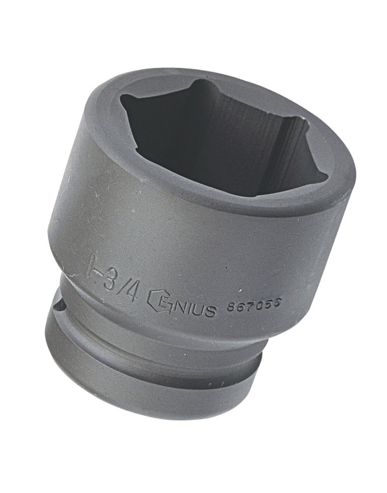 Genius Tools 1" Dr. 1-7/16" Impact Socket (CR-Mo) - 867046