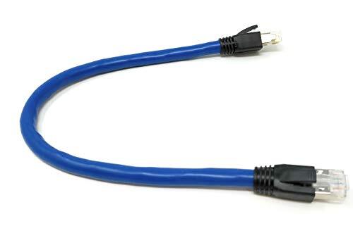 RiteAV Cat8 Network Ethernet Cable Blue 0.5ft