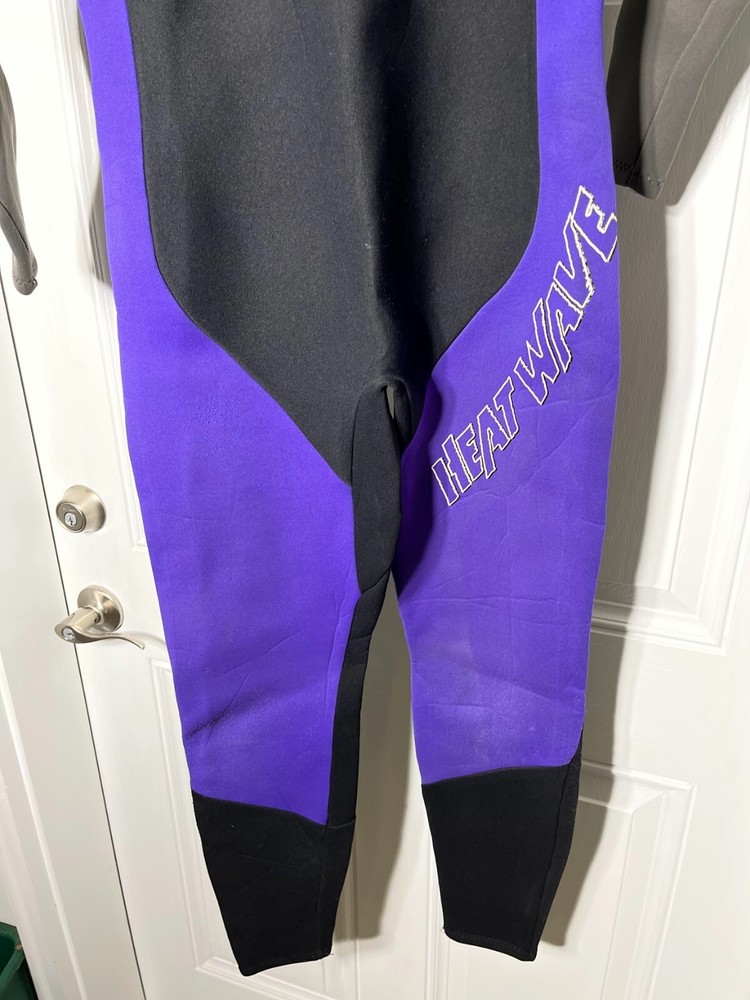 HEAT WAVE Thermo Tech M2M Neoprene Pull-On Back Zipper Wetsuit 2mm 1.5